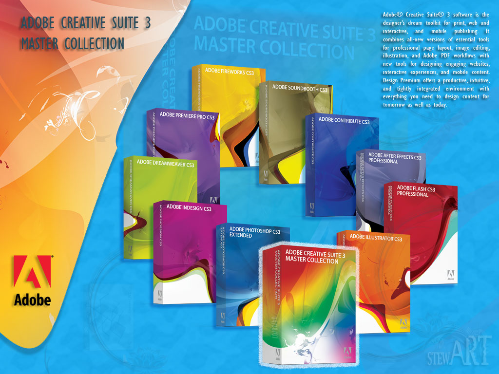 adobe creative suite 3 cs3 master collection